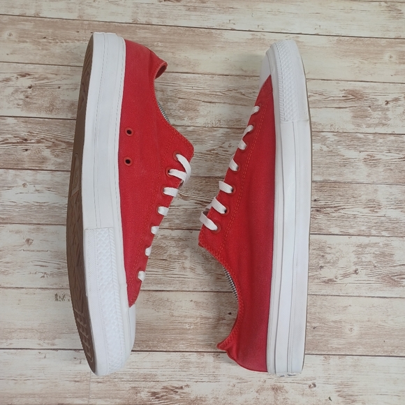 Converse Chuck Taylor II (Discontinued) Red Lunarlon Men's Sneakers Size 13 - Picture 11 of 16